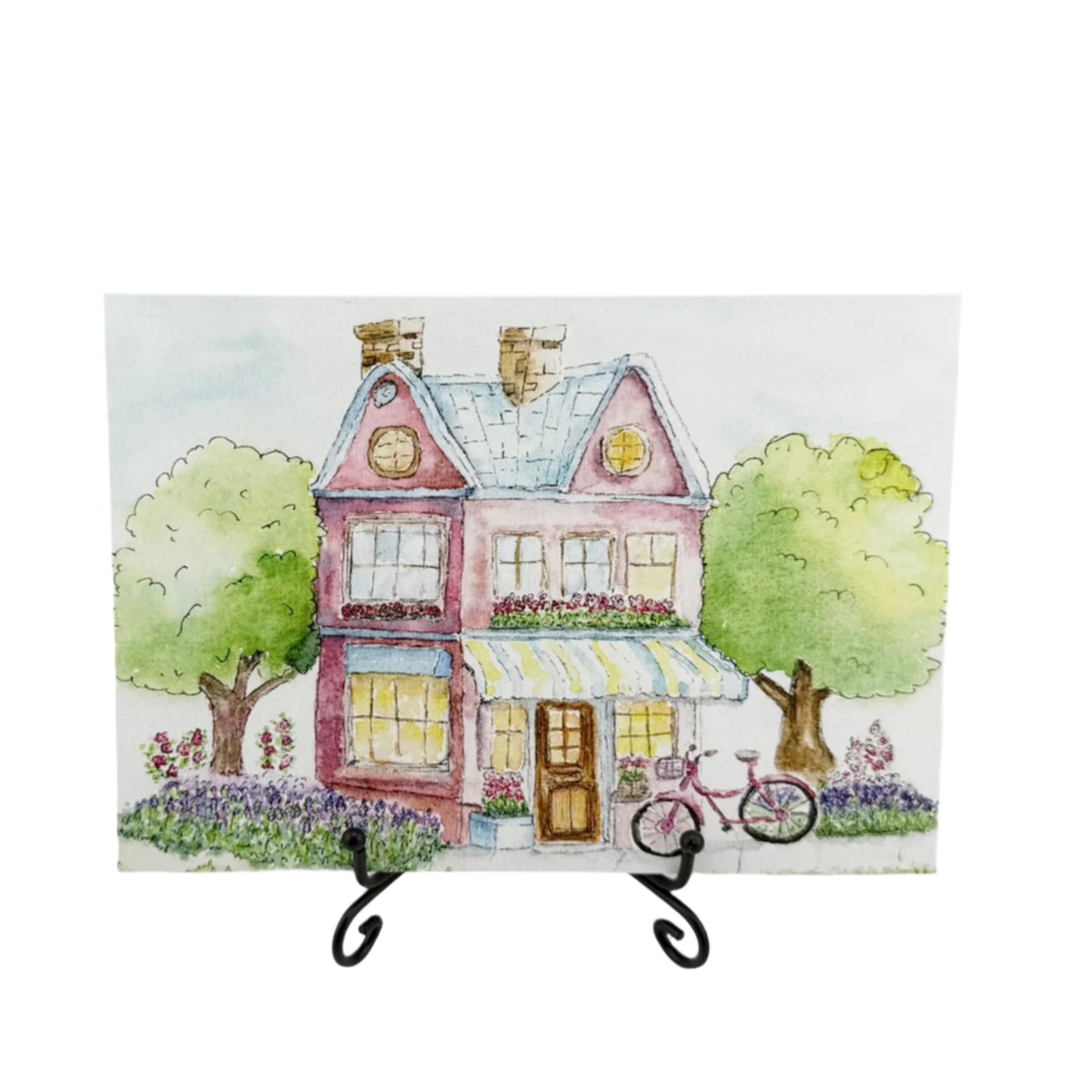 Thinking of You and Lavender 4-Blank Card Set