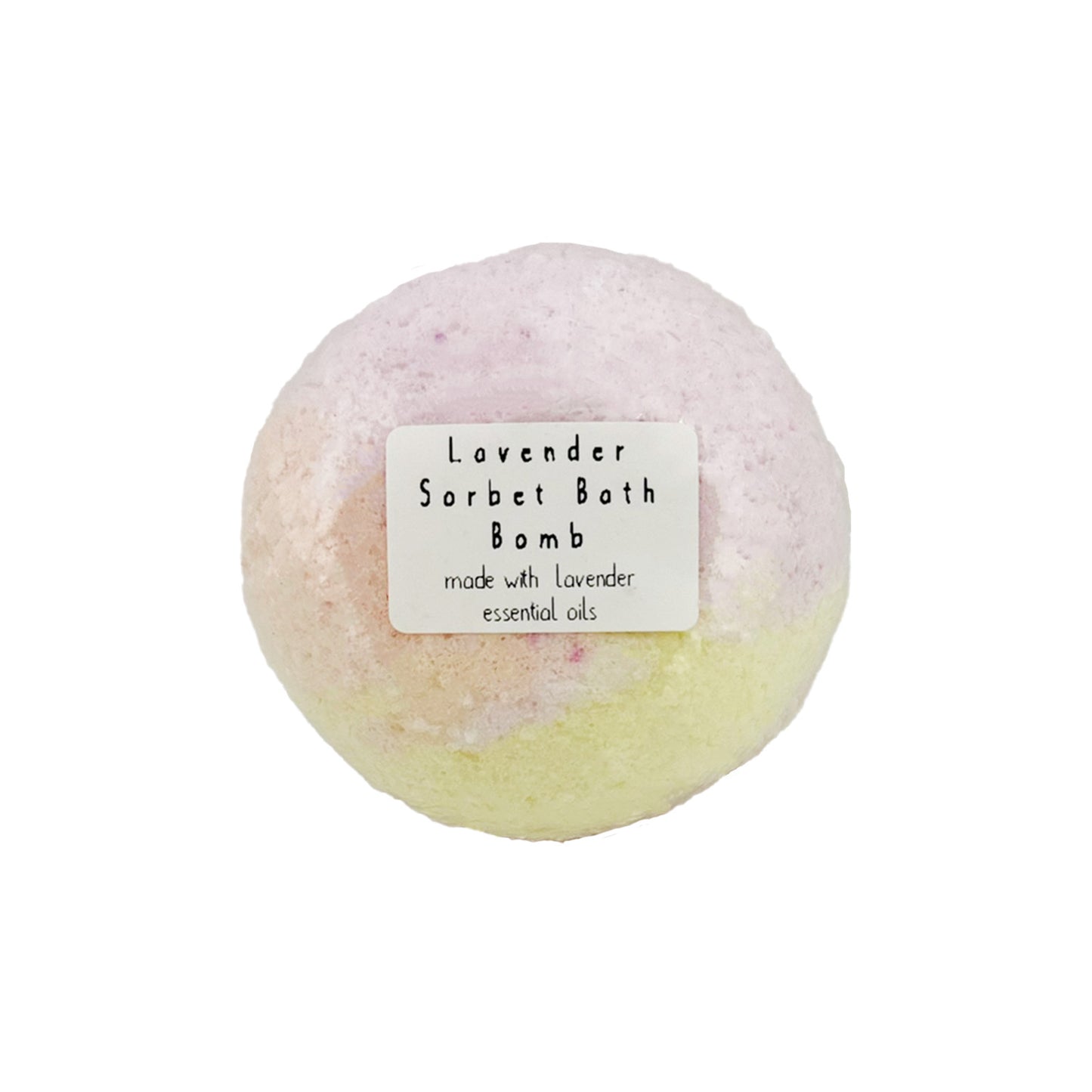 Lavender Sorbet Essential Oil Bath Bomb
