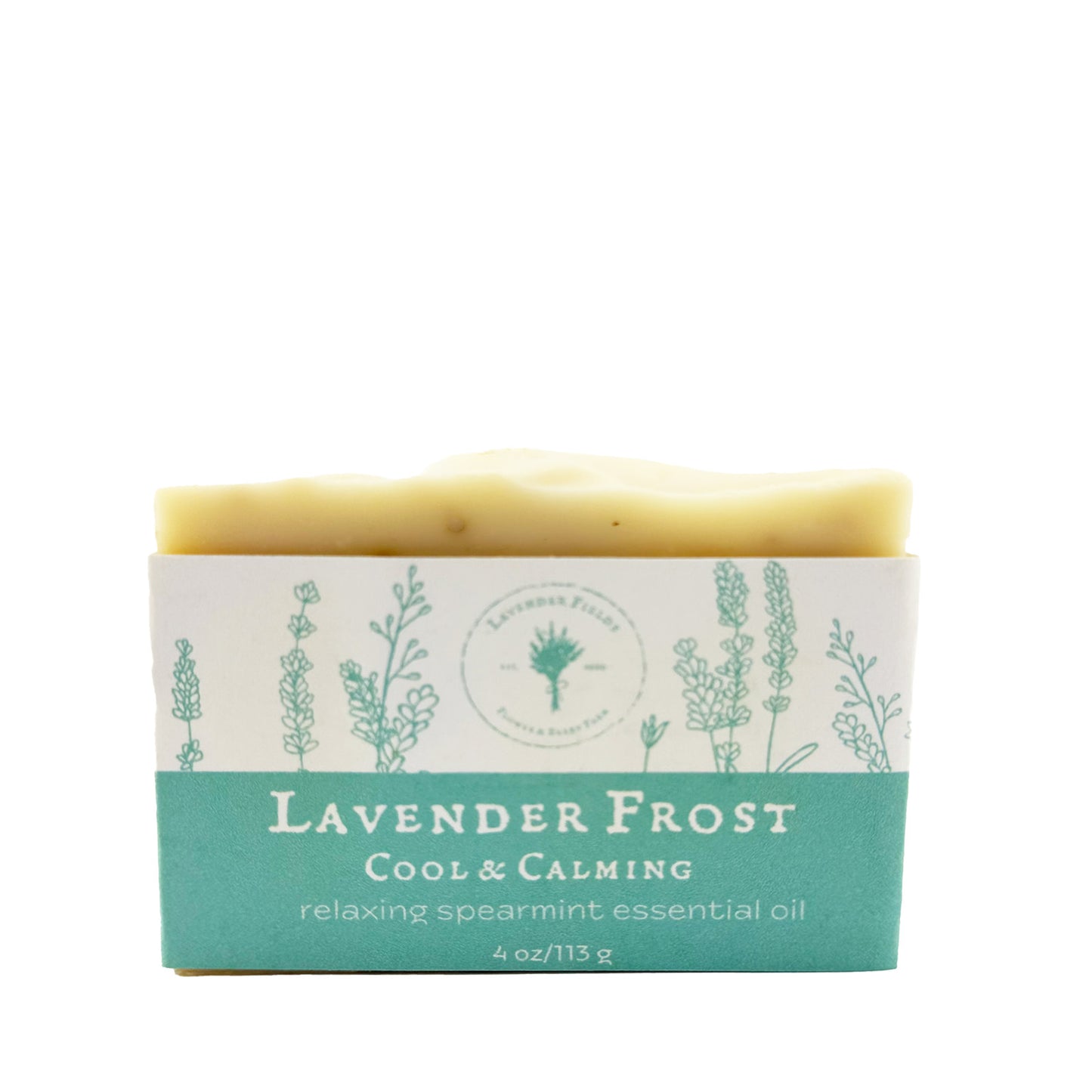 Lavender Frost Cool & Calming Spearmint Essential Oil Soap