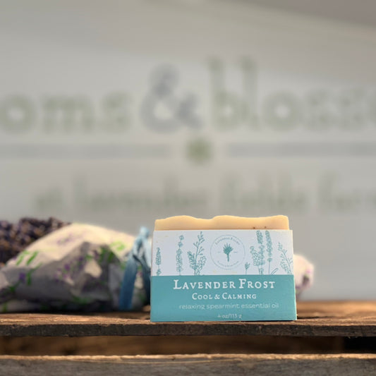 Lavender Frost Cool & Calming Spearmint Essential Oil Soap