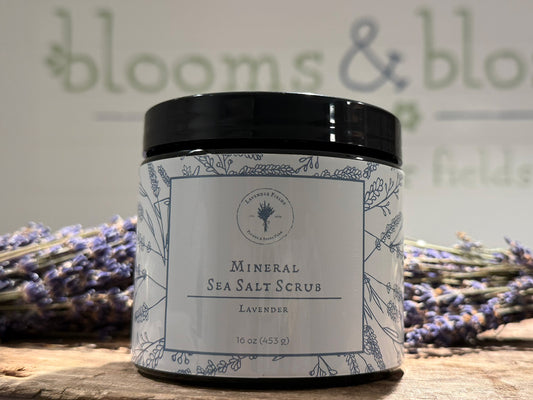 Lavender Mineral Salt Scrub