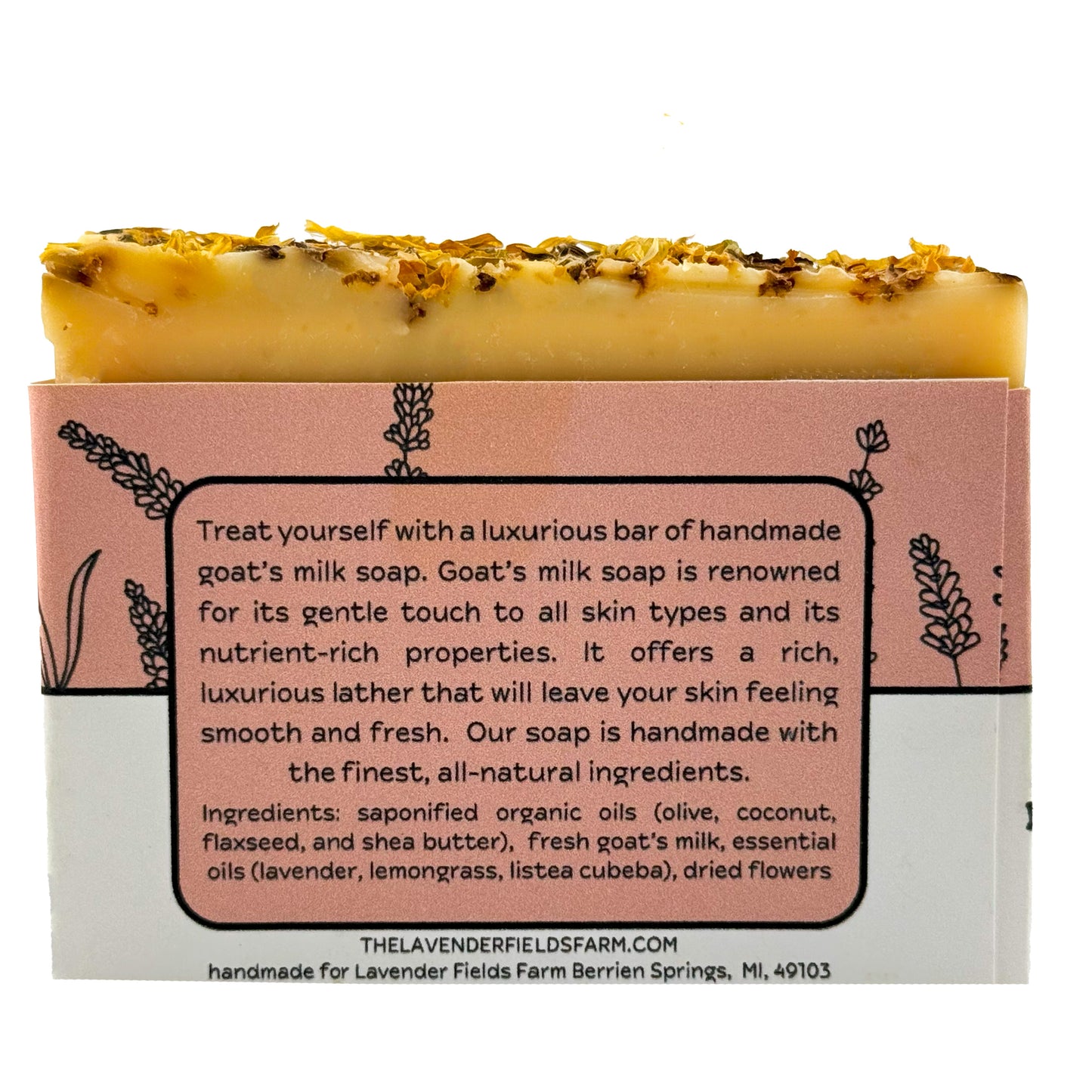 Lavender Blossom Goats' Milk Soap