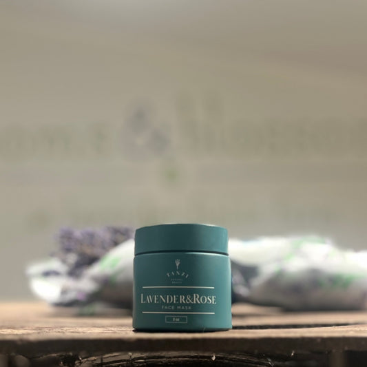 Lavender Rose Face Mask
